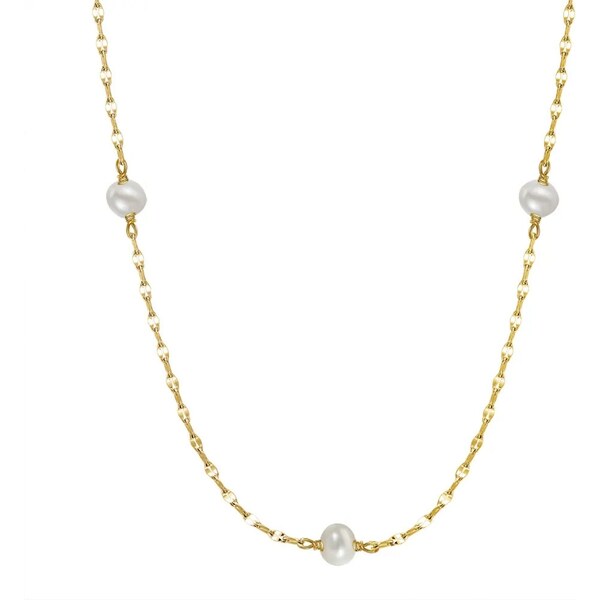 MAJYA Strieborná retiazka BIRGIT pozlátená 11317 64582298