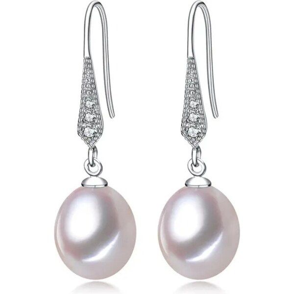 MAJYA Strieborné náušnice s perlou TULIE 11321 64582301