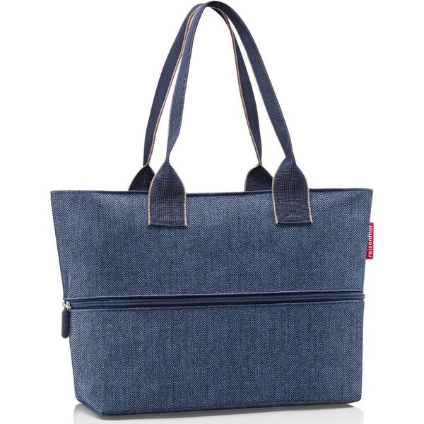 Reisenthel Shopper E1 Herringbone Dark Blue 62195549
