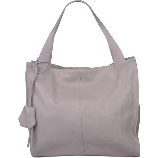 Sivá kožená talianska kabelka Michaela Grigia Chiara NovaKabelka.sk 60439871