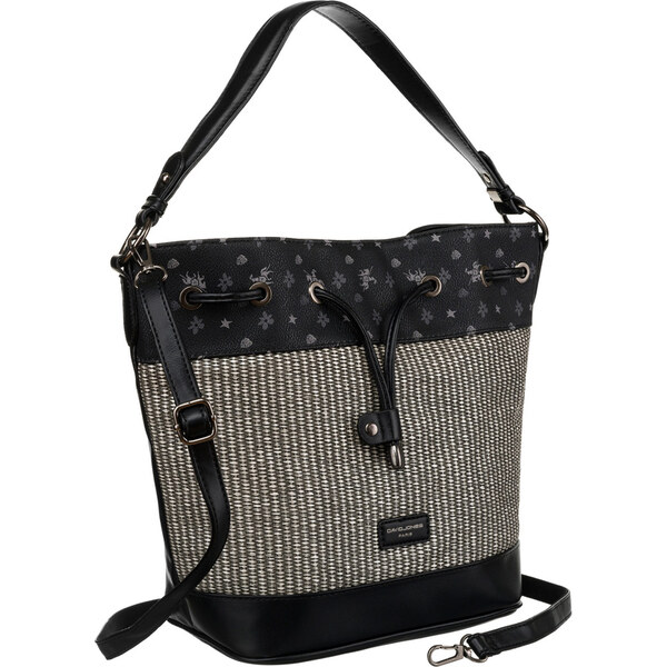 Štýlová kabelka s ozdobným panelom - David Jones 66065799