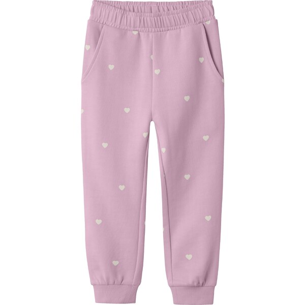 NAME IT Nohavice NMFValba ružová / biela 60868180