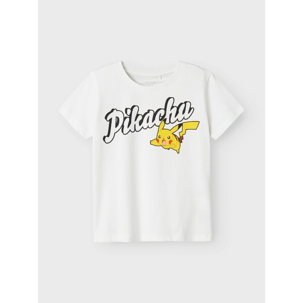 NAME IT Tričko Dex Pokemon žltá / čierna / biela 60868262