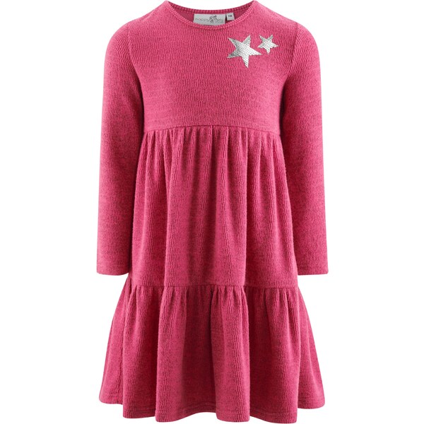 happy girls Šaty malinová / strieborná 60868333