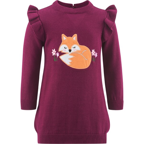 happy girls Šaty Fuchs oranžová / svetloružová / tmavočervená / biela 60868341