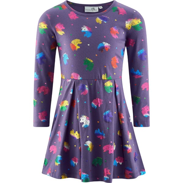 happy girls Šaty azúrová / žltá / tmavozelená / tmavofialová 60868352