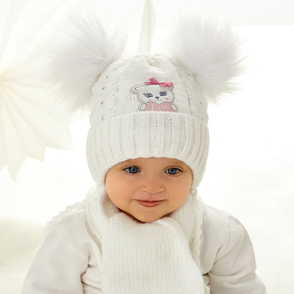 AJS Zimná čiapka a šál Riley 60448490