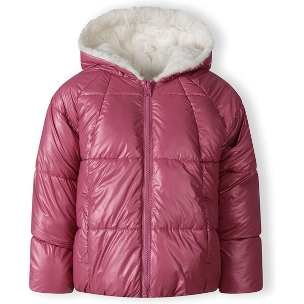 MINOTI Zimná bunda tmavoružová 60867772