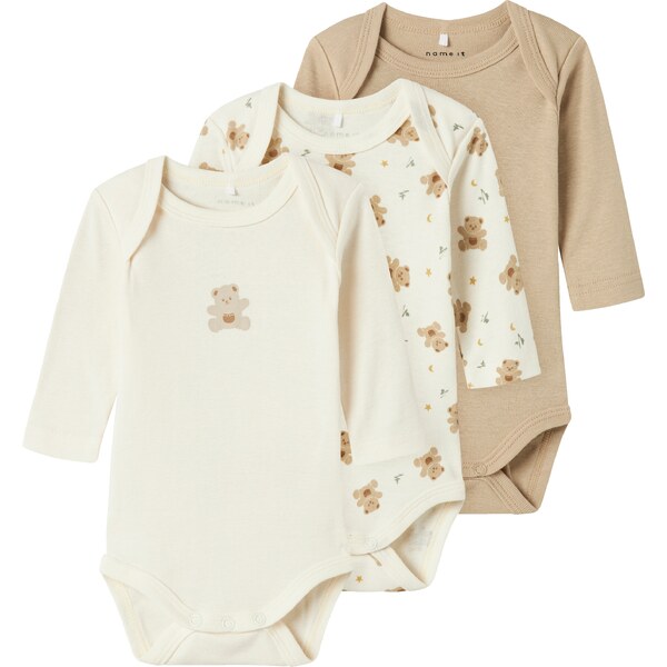 NAME IT Body krémová / farba ťavej srsti / svetlobéžová / hnedá 60868541