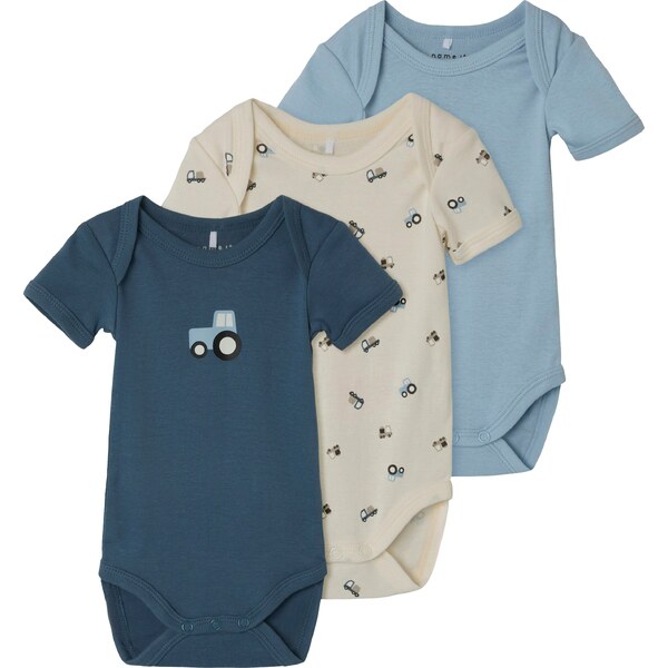 NAME IT Body krémová / svetlomodrá / tmavomodrá / čierna 60868546