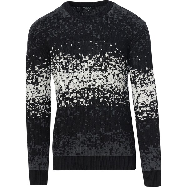 KOROSHI Sveter Punto sivá / čierna / biela 60870460