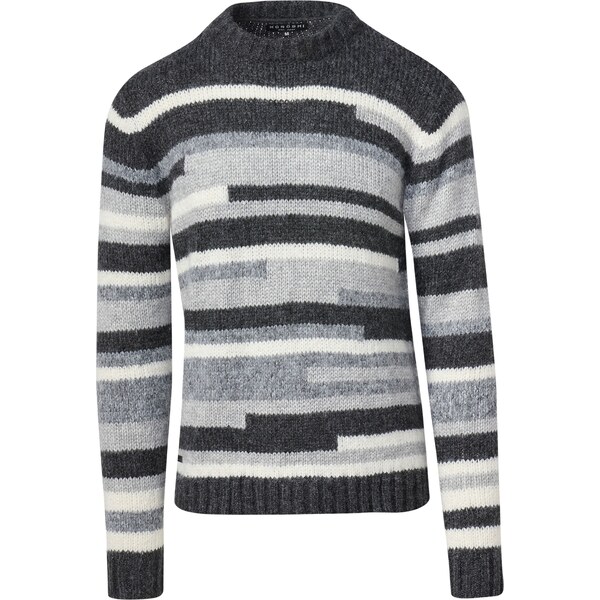 KOROSHI Sveter sivá / čierna / biela 60768961