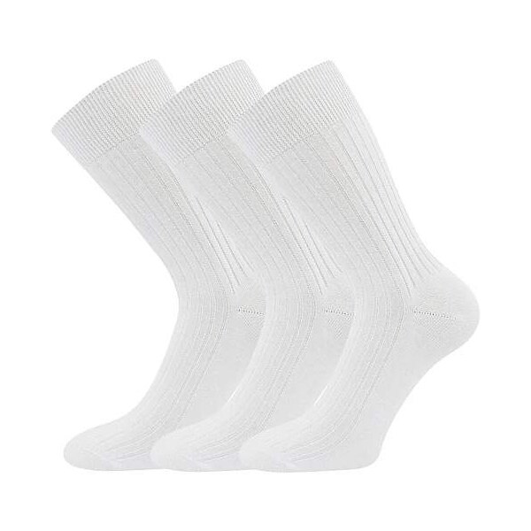 ZEBRAN rebrované 100% bavlnené ponožky Lonka 53878796