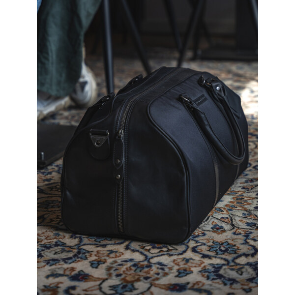 Pánska kožená cestovná taška The Chesterfield Brand Tom - čierna 60224107