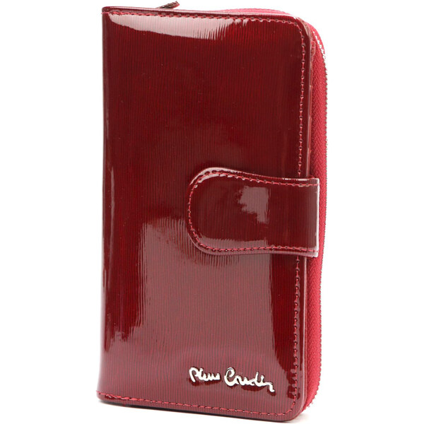Dámska kožená peňaženka Pierre Cardin červená KZ19252 62178944