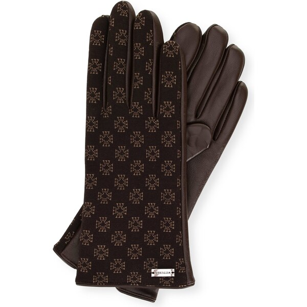 Dámske hnedé rukavice Wittchen 39-6A-021-1 39-6A-021-4 60475236