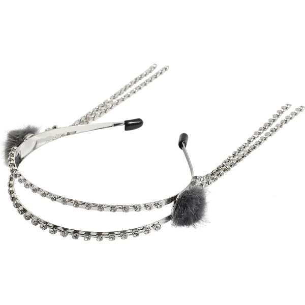 SOHI Bižutéria do vlasov Manuja čierna / strieborná 62391972