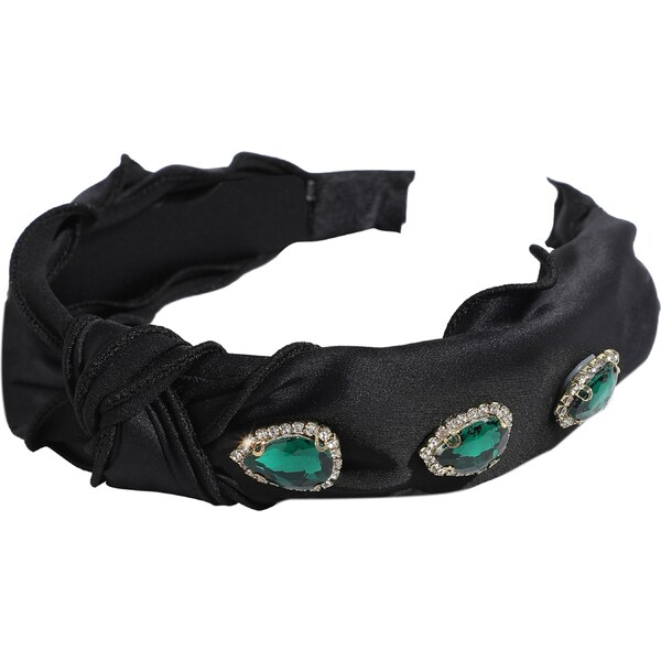 SOHI Bižutéria do vlasov Afrina zelená / čierna 62391958