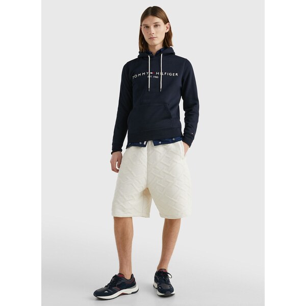 Tommy Hilfiger modrá mikina s kapucňou 66728112
