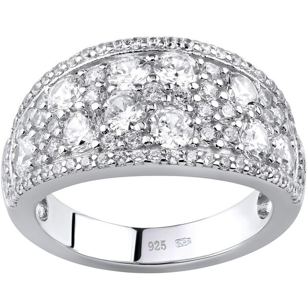 Ligot Luxusný strieborný prsteň CARMEN so zirkónmi 60491139