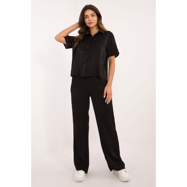 MladaModa 2-dielny elegantný komplet nohavíc a košele model 72884 60493612