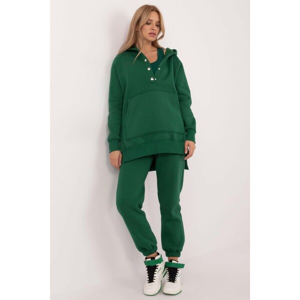 MladaModa 3-dielna zateplená tepláková súprava s topom model 84732 60493676