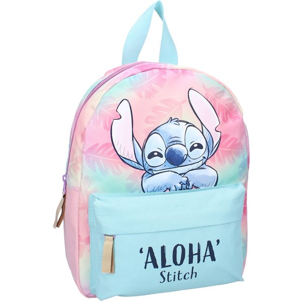 Vadobag Dievčenský batoh s predným vreckom Lilo & Stitch - Aloha 60497142