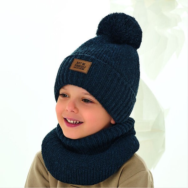 AJS Zimná čiapka a tunel Just be yourself 60497763