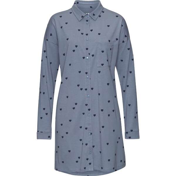 VIVANCE Nočná košieľka Dreams námornícka modrá / svetlomodrá 63147889