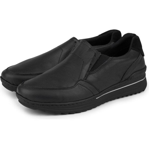 Vlnka Dámske kožené poltopánky Alice čierna veľkosti obuvi - dospelí 65798904