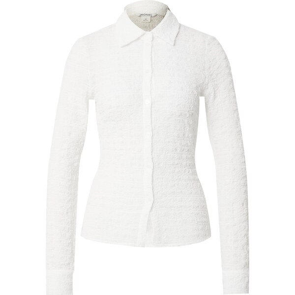 Monki Blúzka biela 63147971