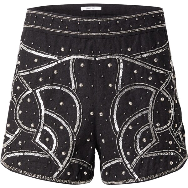 ABOUT YOU Nohavice Virginia čierna 63148903