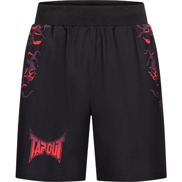 Tapout Funkčné nohavice fialová / červená / čierna 61709522