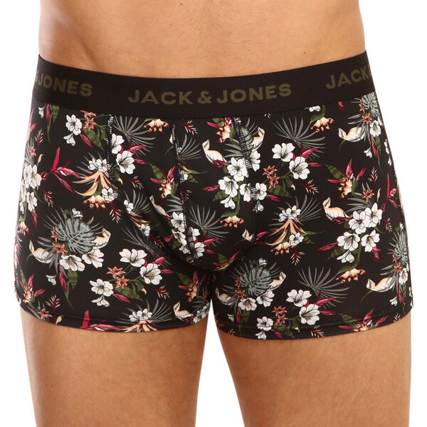 3PACK pánske boxerky Jack and Jones viacfarebné (12194284 - black) 60950991