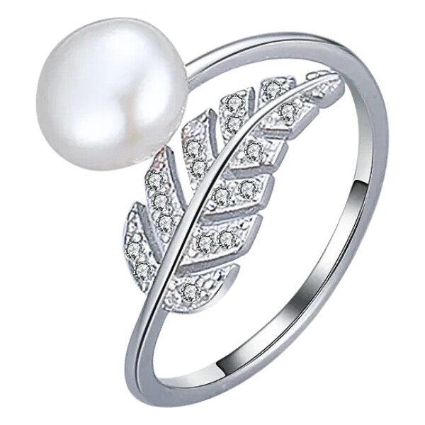 MAJYA Strieborný nastaviteľný prsteň PEMA 11329 64582310