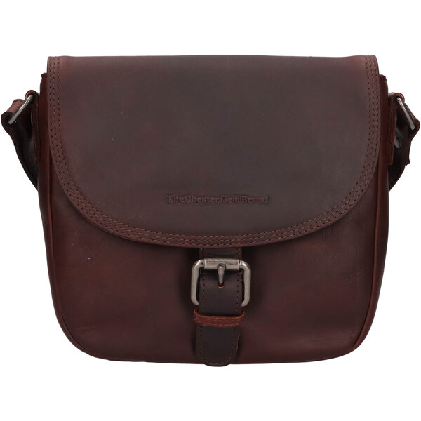Dámska kožená crossbody kabelka The Chesterfield Brand Diana - hnedá 60513294