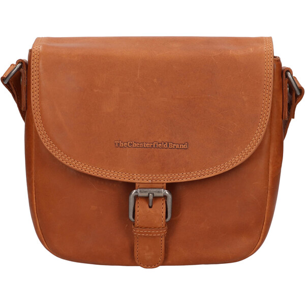 Dámska kožená crossbody kabelka The Chesterfield Brand Diana - koňak 60513293