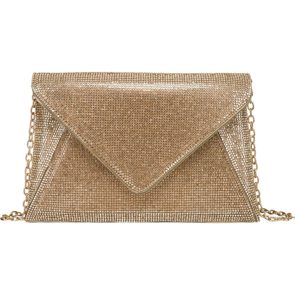 Peterson Zlatá elegantná listová kabelka so zirkónmi PTN XS101 57236443