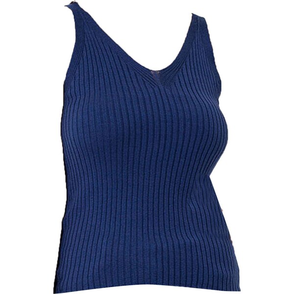Dandalo Vyšívaný top námornícka modrá 60683548