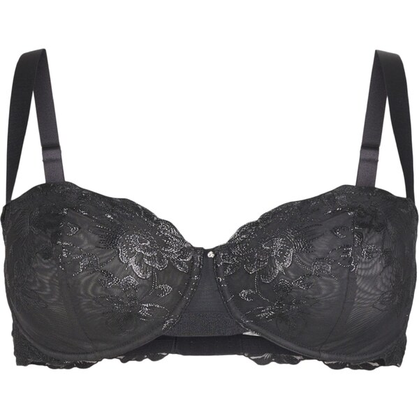 Devoted by Zizzi Podprsenka Lewa čierna 62269857