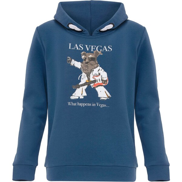 Williot Mikina zafírová / tmavošedá / homárová / biela 60898381