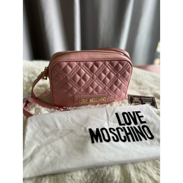 Dámska Kabelka crossbody Love Moschino pinky 60113359