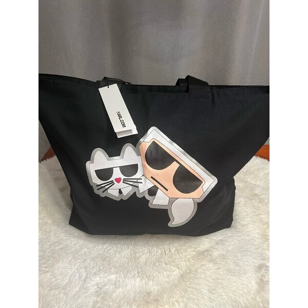 Dámska Kabelka Karl Lagerfeld Kocktail Canvas Shopper 60113409