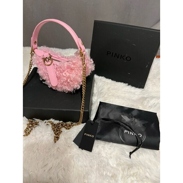 Dámska Kabelka PINKO Half Moon Micro večerná spoločenská crossbody 60113384