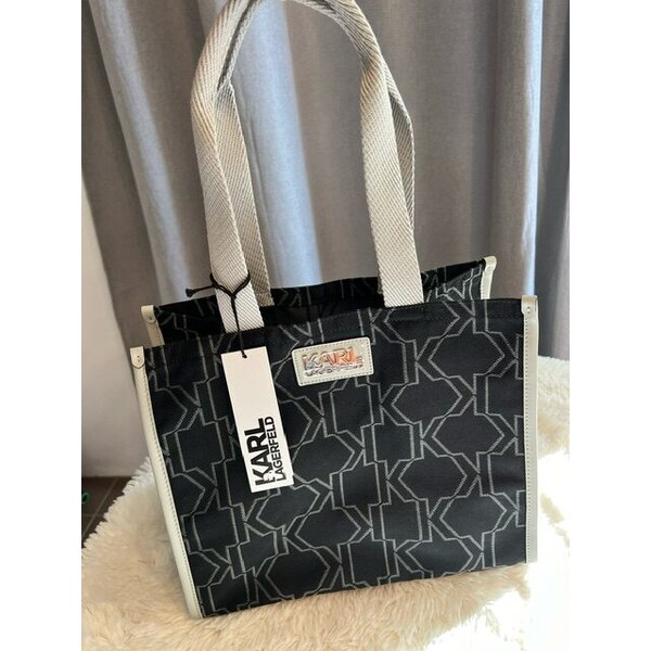 Karl Lagerfeld Dámska Kabelka Lagerfeld látková s shopper bag 60113399