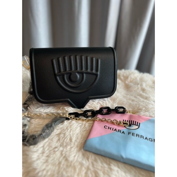 Dámska Kabelka CHIARA FERRAGNI Range A Eyelike sket Black 60521995