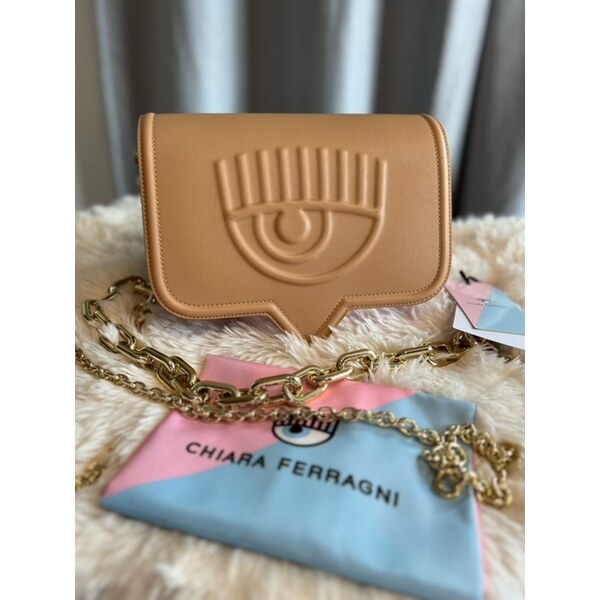 Dámska Kabelka CHIARA FERRAGNI Range A Eyelike Sket Beige 60521996