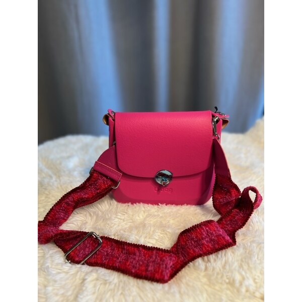 Obag Dámska Kabelka O BAG BORSA Composta pink crossbody 60294553