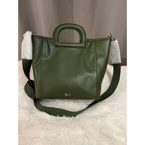Dámska Kabelka DKNY DREW TH Shopper green crossbody 60113451