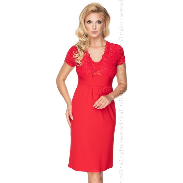 Irall Nočná košieľka pre moletky Gia červená, Farba červená 60523398